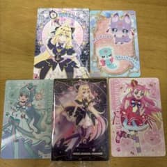 プリキュア ウエハース キュアアルカナシャドウ他 カード5枚セット
