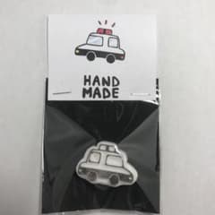 パトカー　消しゴムはんこのサムネイル