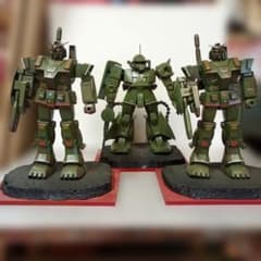 1/60旧キット　フルアーマーガンダム2体　ザク　自衛隊仕様 1/60旧キット フルアーマーガンダム2体 ザク 自衛隊仕様 - メルカリ