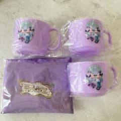 東京ディズニーシー ファンタジースプリングスホテル コップ3個、エコバッグセットのサムネイル