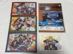 NARUTO 나루토 이치 반 복권 NARUTOP99 일러스트 색종이 등 5 점
