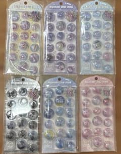新品未開封　カプセルポップシール　6種類のサムネイル