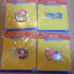 이치 반 복권 별의 커비 PUPUPU GOURMET 고무 어소트 4 개 세트