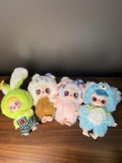 【大人気】Baby Three ベビースリー ぬいぐるみ キーホルダー4体セットのサムネイル