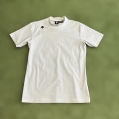 DESCENTE GOLF モックネックシャツ ホワイトMデサントゴルフのサムネイル