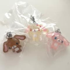 サンリオ シュガーバニーズ めじるしアクセサリー くろうさ はなうさ ももうさのサムネイル