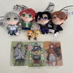 カラフルピーチ ぬいぐるみ マスコット カード セット
