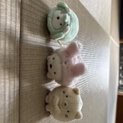 すみっコぐらし てのりぬいぐるみ 3体セットのサムネイル