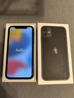 Apple iPhone 11 ブラック 本体　難あり　ジャンク品のサムネイル