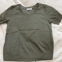 カーキTシャツ　綿100のサムネイル