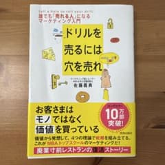 ドリルを売るには穴を売れ : 誰でも「売れる人」になるマーケティング入門のサムネイル