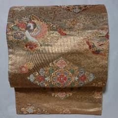 六通袋帯 裂取正倉院文 鳳凰と草花 - メルカリ
