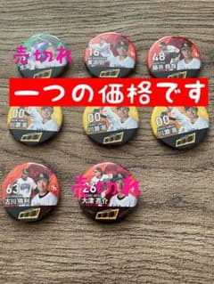 福岡ソフトバンクホークス　缶バッジのサムネイル