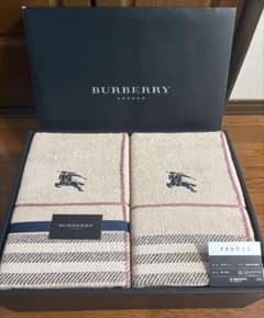 BURBERRY チェック柄 タオルケット 2枚セット 140x190cmのサムネイル