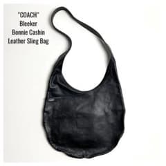 極希少！★OLD COACH★ボニーカシンデザインリバイバルレザースリングバッグ 極希少】オールドコーチ/ボニーカシンデザインリバイバル/レザー