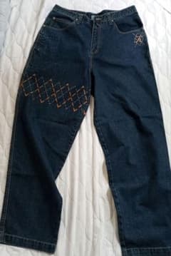 krhyme denim ストレートデニムパンツ 34 assassyn - メルカリ