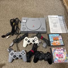 プレステ　本体　初代　コントローラセットのサムネイル