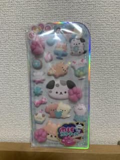 もちプニューステッカー　肉球スクイーズ　犬