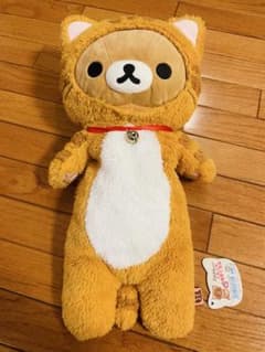 리락쿠마 한가로이 고양이 테마 쿠타쿠타 포옹