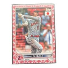 MLB 2022 TOPPS ジャパンエディション　桜パラレル 大谷翔平選手のサムネイル