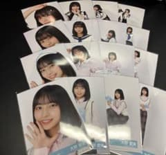 日向坂46 生写真 ライブ 制服 ハロウィン 読書 16種コンプ 大野