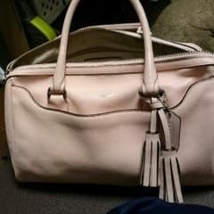 最終価格で❗COACH可愛い❗ほんのりピンクバッグのサムネイル