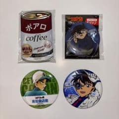 名探偵コナン 缶バッジ 4個セットのサムネイル
