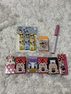 ディズニー消しゴム　鉛筆キャップ　シャー芯　まとめ売りのサムネイル