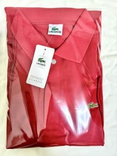 LACOSTE 라코스테 폴로 셔츠 레드 사이즈 L 신품