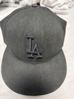 New Era LA Dodgers 59FIFTY キャップ 黒のサムネイル
