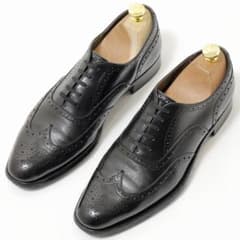 大塚製靴 内羽根式フルブローグ 7.5/25.5cm ブラック 日本製 - メルカリ