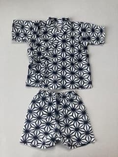 【新品未使用】男の子用 ベビー甚平 キッズ甚平　95サイズ【タグなし水通しのみ】のサムネイル