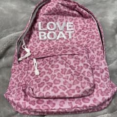 【希少　新品】ラブボート LOVEBOAT リュック ヒョウ柄 ピンク 希少 新品】ラブボート LOVEBOAT リュック ヒョウ柄 ピンク - メルカリ