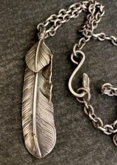 ゴローズ　上銀特大フェザー　イーグルフック太丸チェーン ゴローズ 上銀特大フェザー イーグルフック太丸チェーン - メルカリ