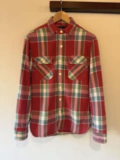 RRL ダブルアールエル　レッドチェック　フランネルシャツ　ラルフローレンのサムネイル
