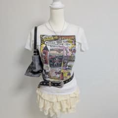 ヒステリックミニロゴTシャツY2K平成ギャル日本製MINIちゃん00s系
