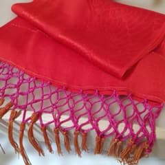 和装小物 オレンジ色 房飾り付きのサムネイル