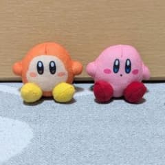 星のカービィ ぬいぐるみ マスコット カービィ&ワドルディのサムネイル