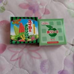 Lotte Watermelon & Melon Bar, Kyoshin Confectionery, Green Apple Wireless Earphones