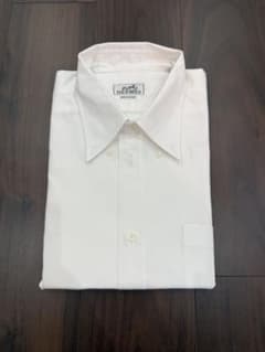 HERMES ワイシャツ 42-16½ セリエボタン - メルカリ