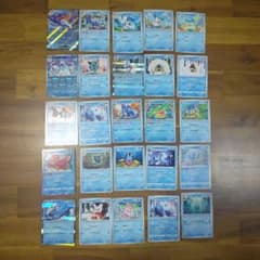 ポケモンカード 水タイプ まとめ売り 25枚セット - メルカリ