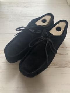 クラークス　ワラビーGTX ブラック　Clarks Wallabee uk8のサムネイル