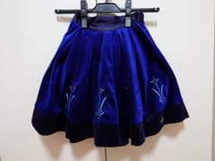 プチマイン ディズニー なりきるスカート 110cm ブルー アナ ハロウィンのサムネイル