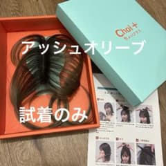 試着のみ数量限定新色アッシュオリーブ ちょいプラス choi + シート