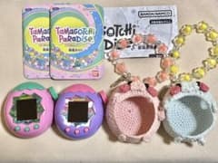 み*く様 たまごっちパラダイス　2個セット カバー付き&保護フィルム付きのサムネイル