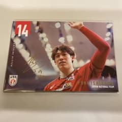 バレーボール男子日本代表 石川祐希 ポストカード 14番 サイン入り