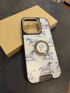 BURGA iPhone 15 Pro ケース DerbyRace 馬 リング付 BURGA iPhone 15 Pro ケース DerbyRace 馬 リング付 - メルカリ