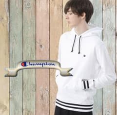 Champion パーカー 袖リブライン Lのサムネイル