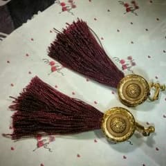 Totte❀handmade フリンジイヤリングのサムネイル