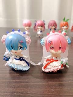 ガシャポンくじ A賞ビックサイズフィギュア　レム&ラムあそーと2のサムネイル